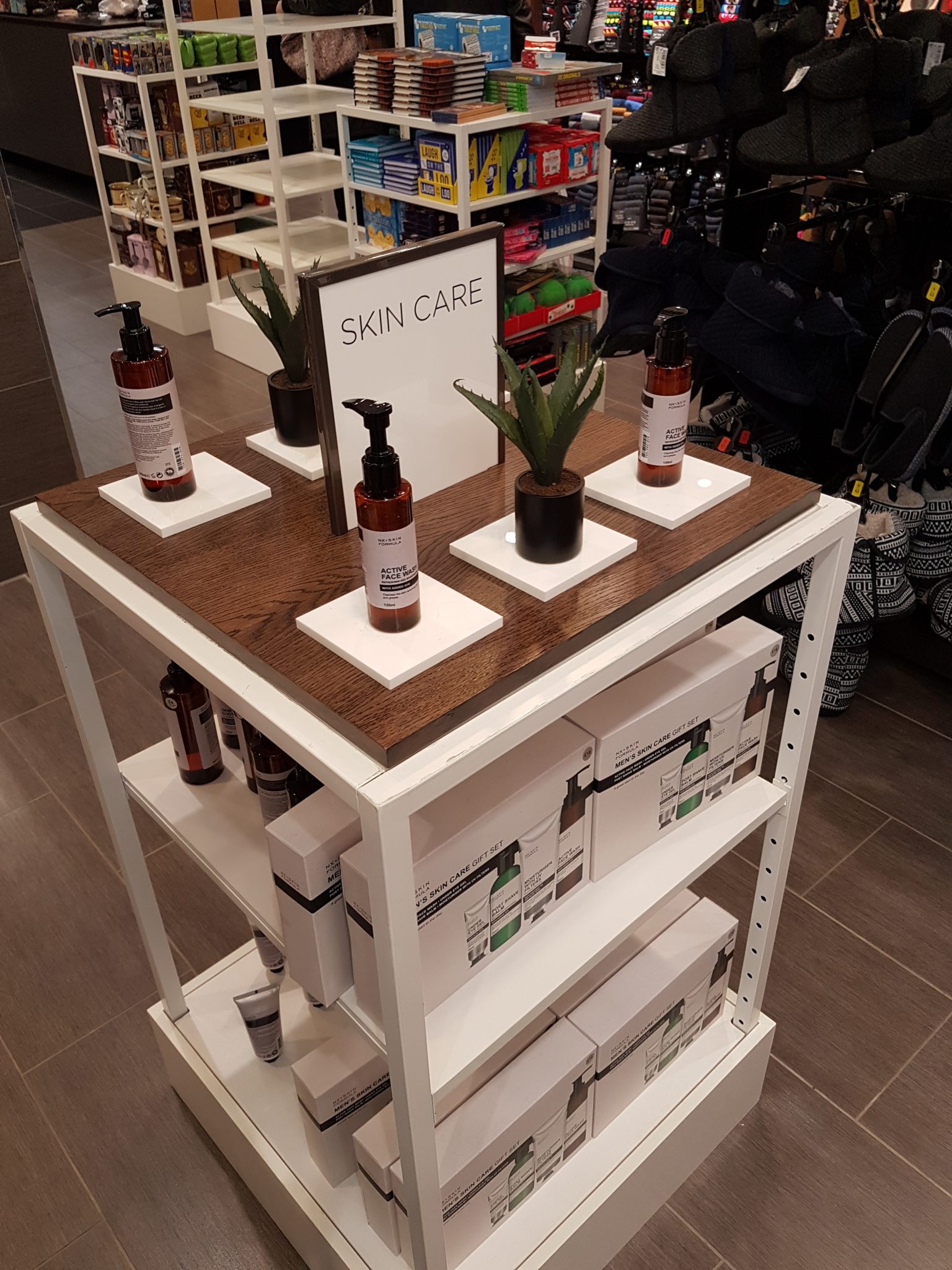 Skin Care Counter Top Unit for Next Display By Design