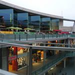 On terrace of Liverpool ONE