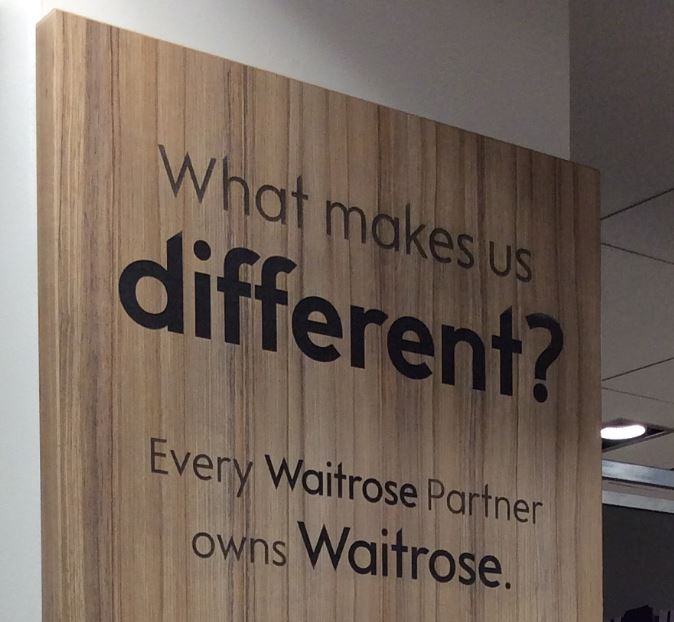 Waitrose Values Message